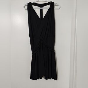 Moda International Black Backless Dress